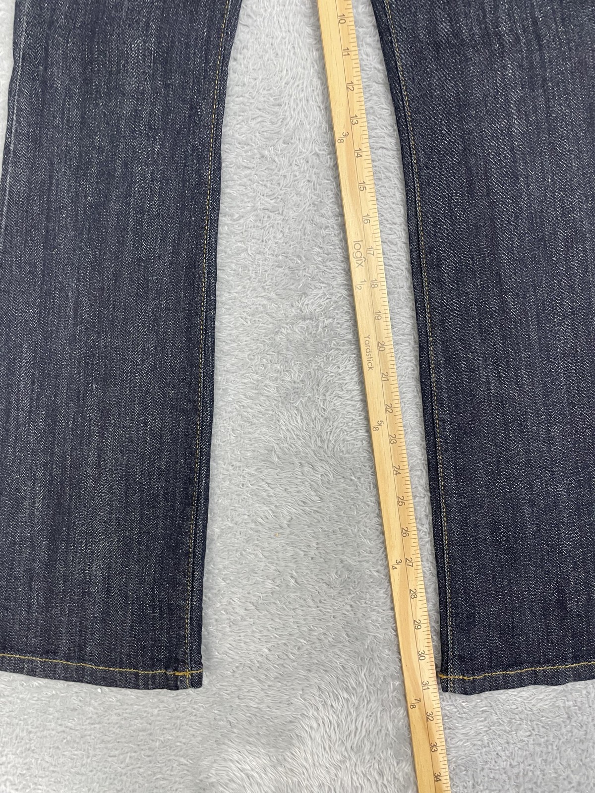 Judy Blue Boot Cut Jeans Womens 7/28 Blue Dark Wash Mid Rise Stretch Denim
