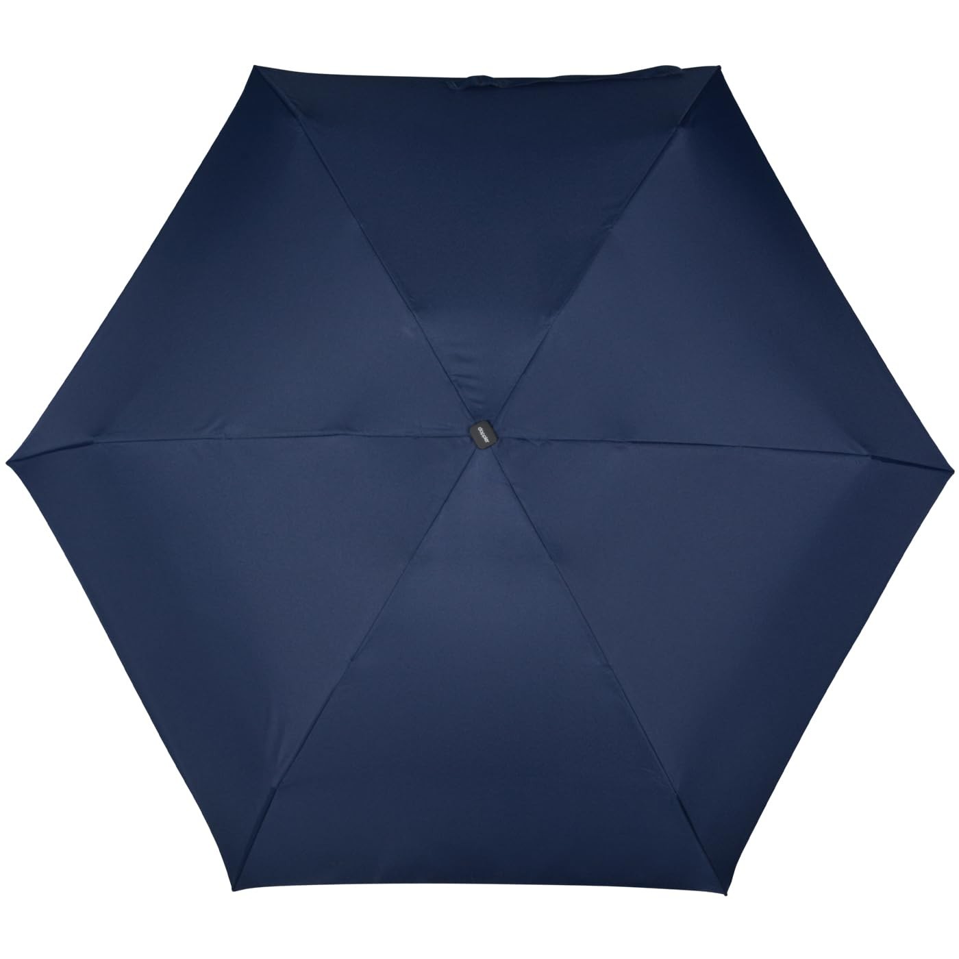 Ladies’ pocket umbrella fibre micro flat with automatic opening Navy