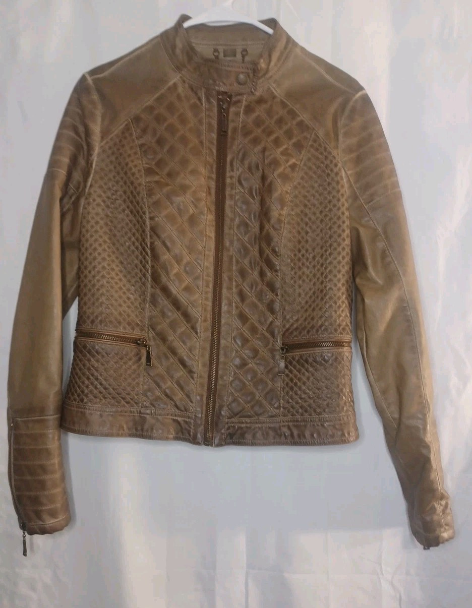 J2 Jacket Shell 100% Polyurethane Junior Sz L Color Brown