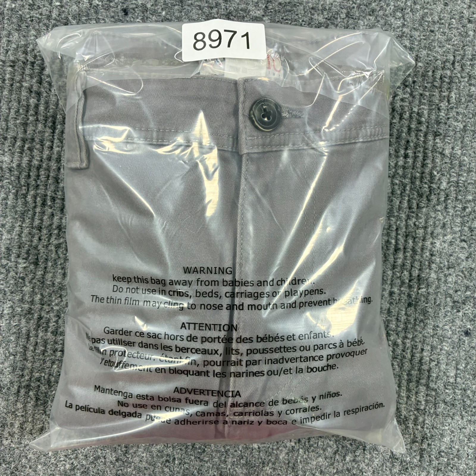 ALAMO Apparels Cargo Pants Mens 34×30 Gray Utility Tactical Workwear Stretch