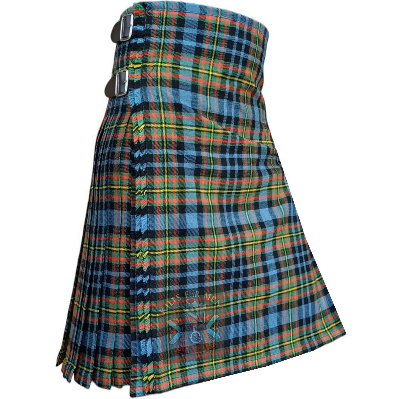 Clan Maclellan Ancient Tartan Kilt For Men Handmade Scottish Custom Made Kilt