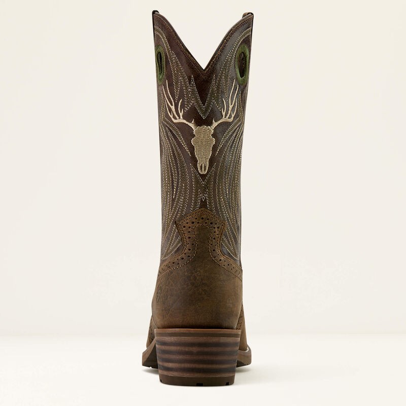 Men’s Ariat Hybrid Roughstock Antler Cowboy Boot
