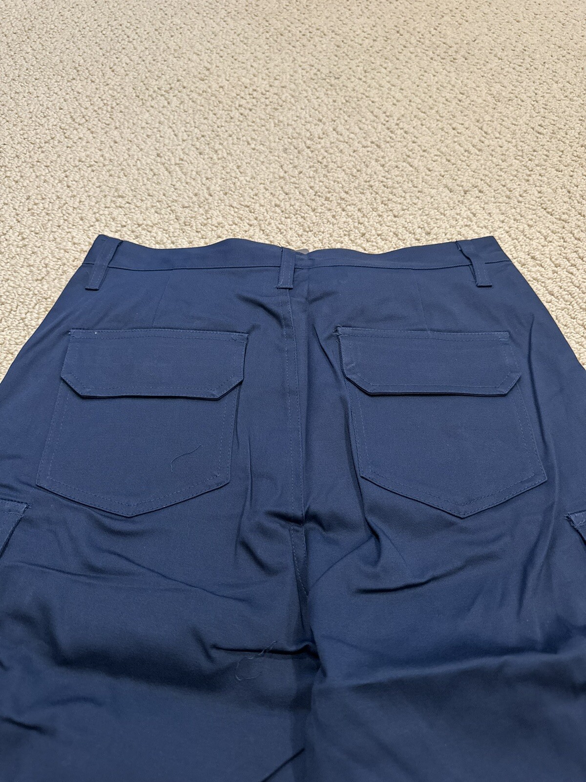 NWT Men’s Black Ice Navy Blue Cotton Cargo Pocket Shorts ALL SIZES