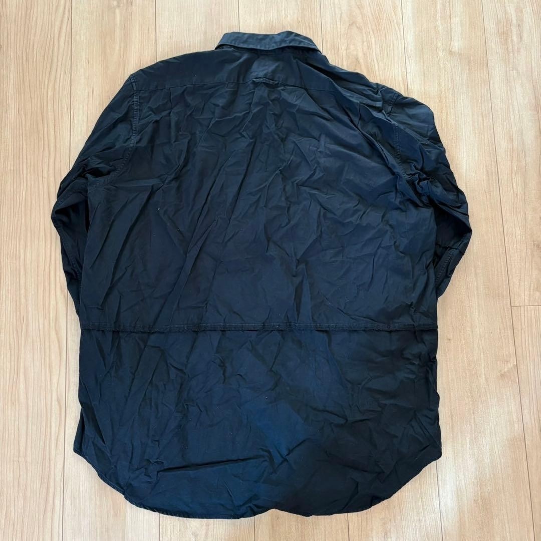 Engineered Garments Patchwork Reconstructed Black Shirt L Made in USA F/S