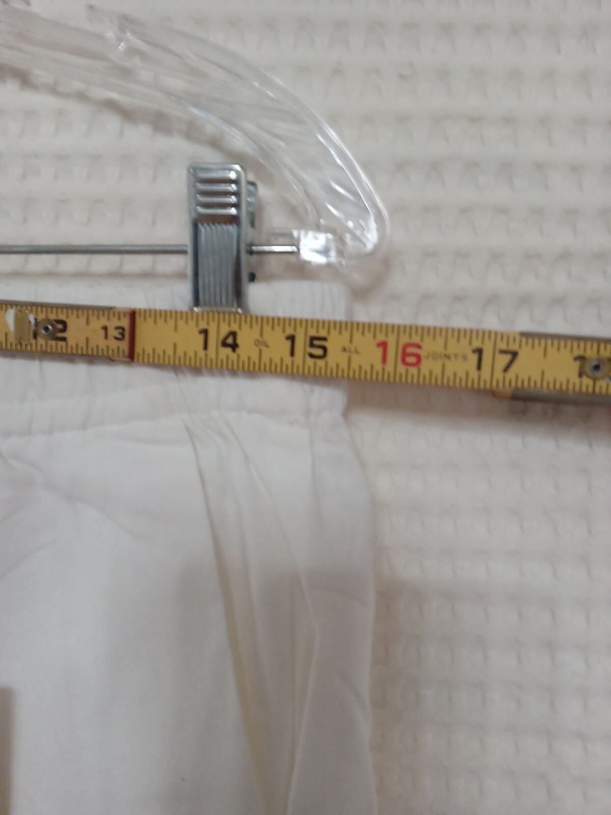 Hat And Beyond Linen Cotton Elastic Waist Drawstring Pants Ivory Size Medium