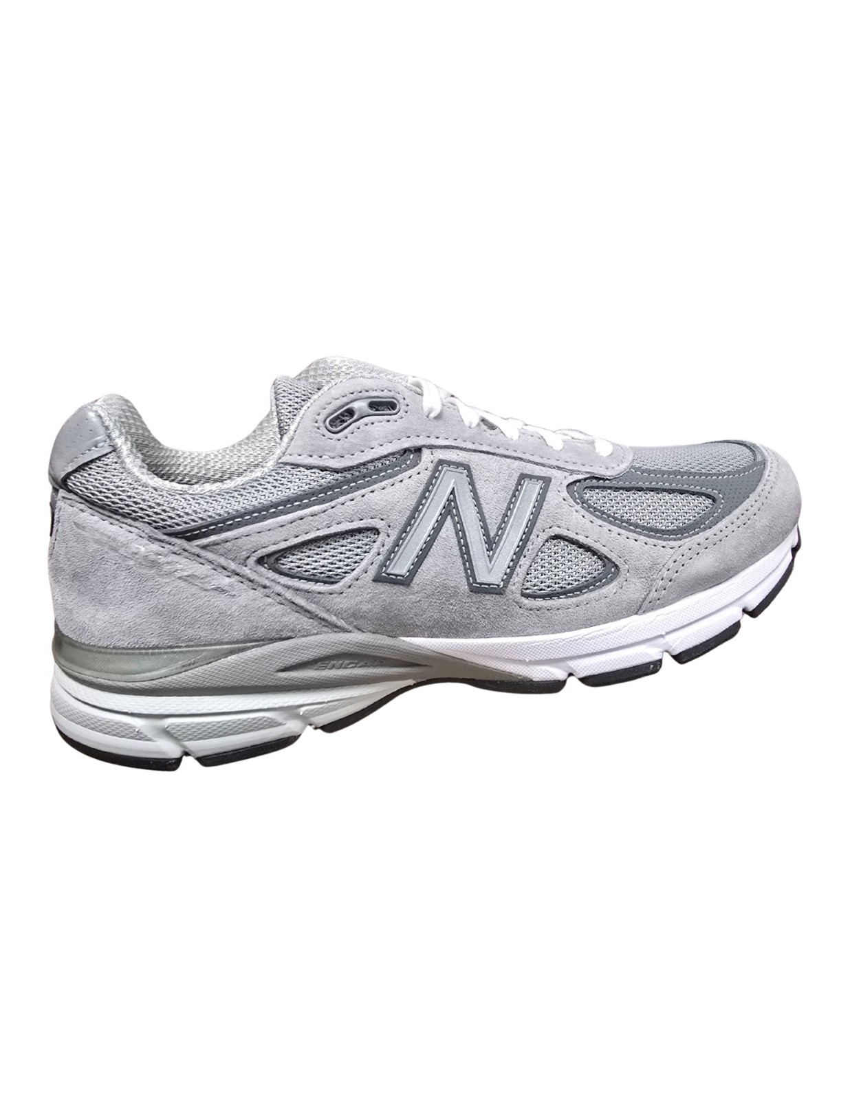 New Balance 990 Made in USA Grey Silver U990GR4 Mens D Lifestyle Size 8