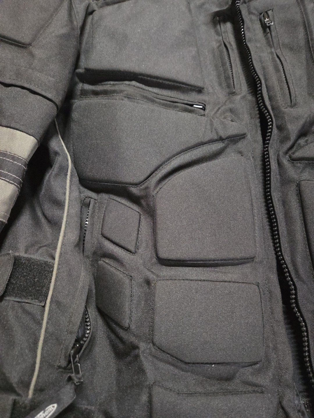 XELEMENT Padded Without Zip Out Liner Motorcycle Jacket Waterproof