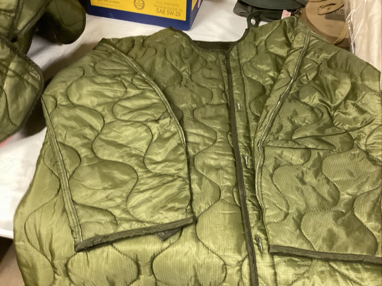 *military parka liner large