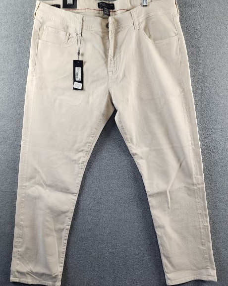 The Men’s Store at Bloomingdale’s 5-Pocket Denim Pants 38W x 30L Cream