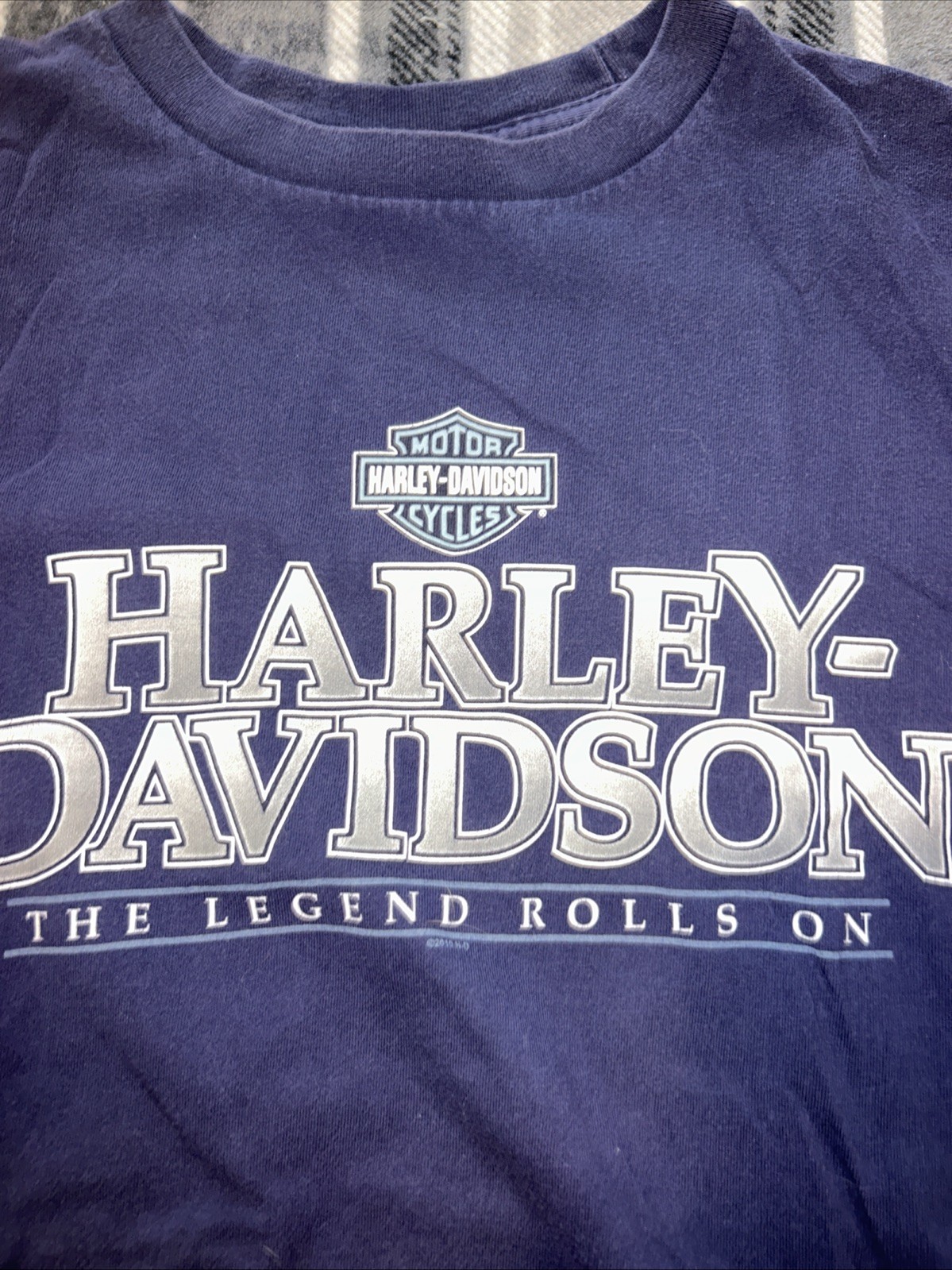 Harley Davidson T Shirt Mens Large Smithfield NCGenuine