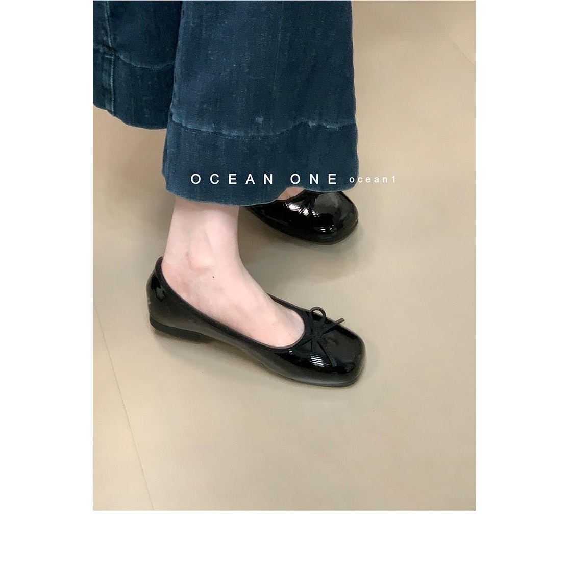 Unbranded Women’s French Hidden Platform Black Mary Janes Ballet Flats Size 2026