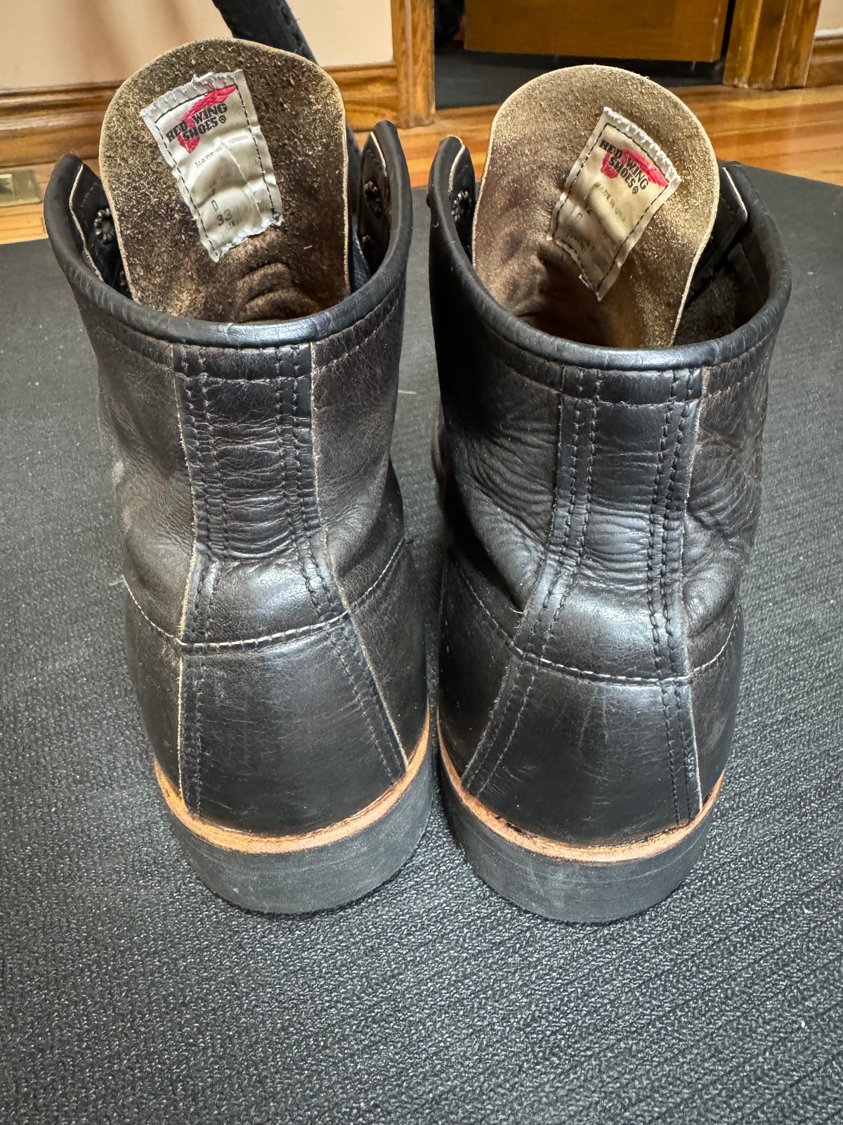 Red Wing Heritage Blacksmith 3341 Charcoal Rough & Tough Men’s 12 D FRESH RESOLE
