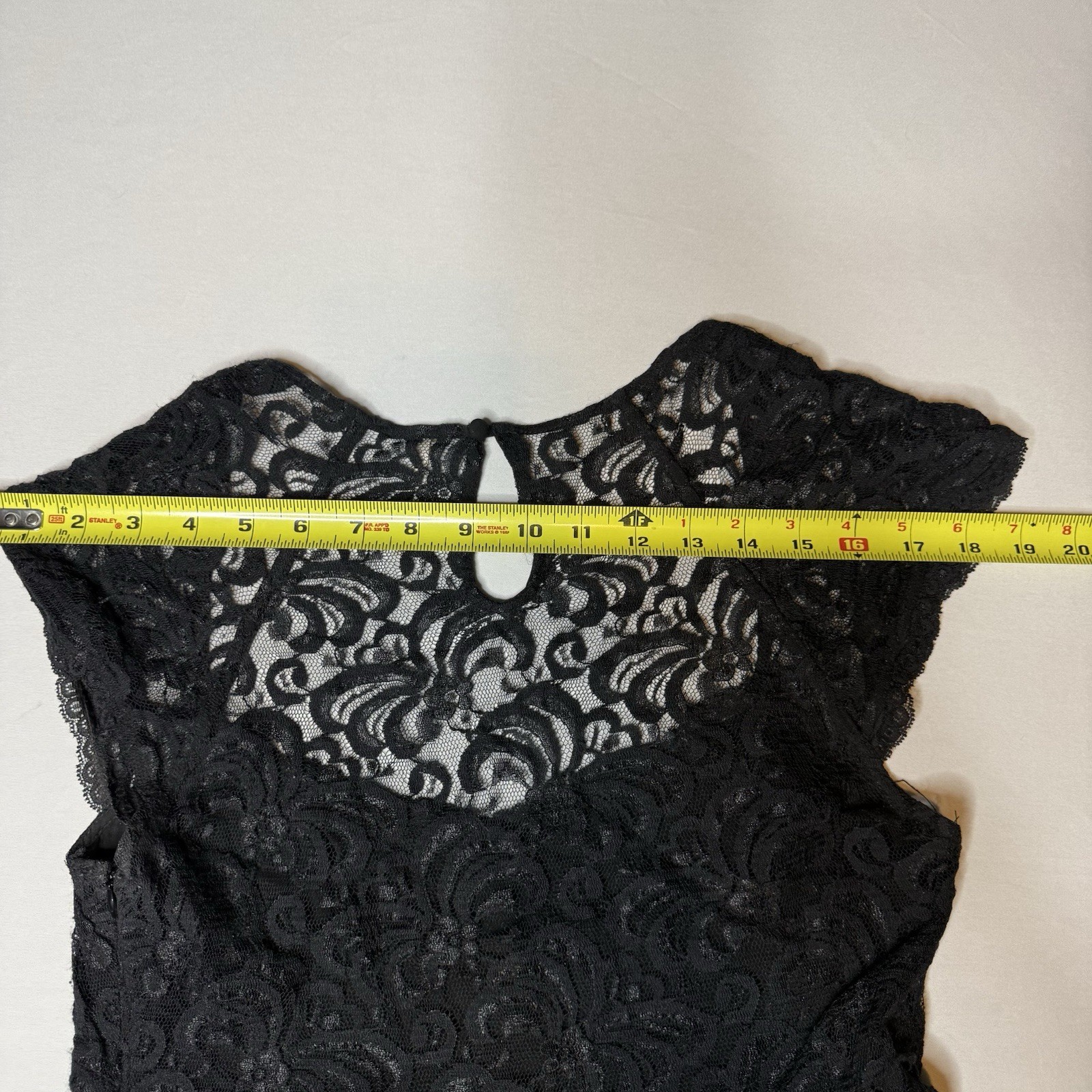 Free People Fit And Flare Rock Candy Lace Crochet Boho Hippie Mini Dress Size 10