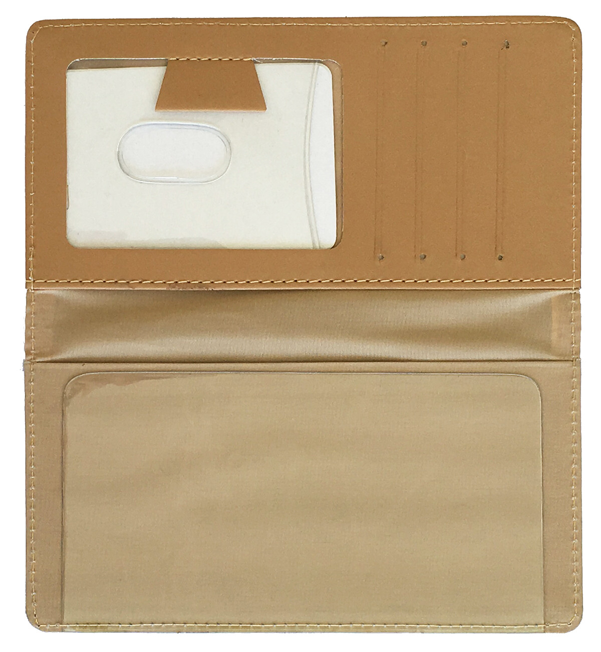 Leopard Print Designer Checkbook Cover, with Credit Card Slots & Pen Loop