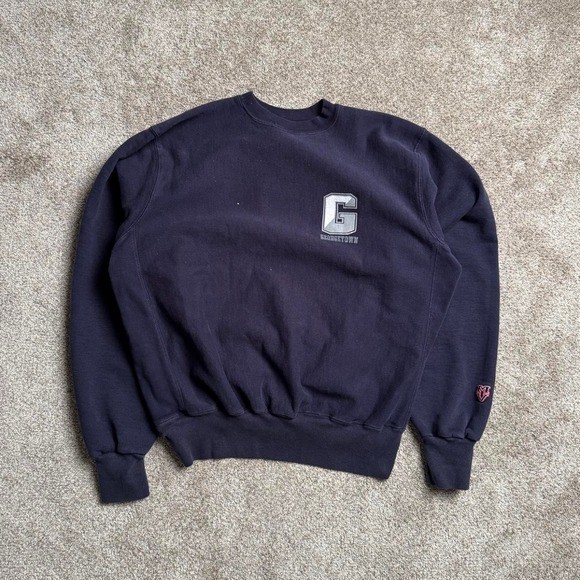VINTAGE NAVY MV SPORT “GEORGETOWN” SWEATSHIRT