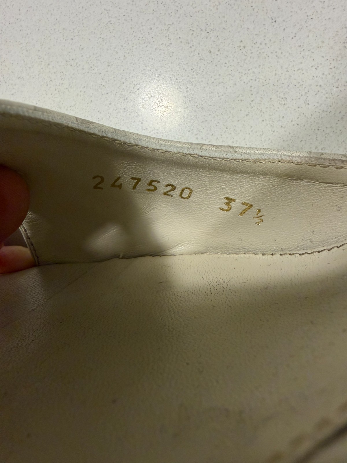 Gucci Guccissima GG Monogram Horsebit Slide Heels, Authentic, Size 37 1/2