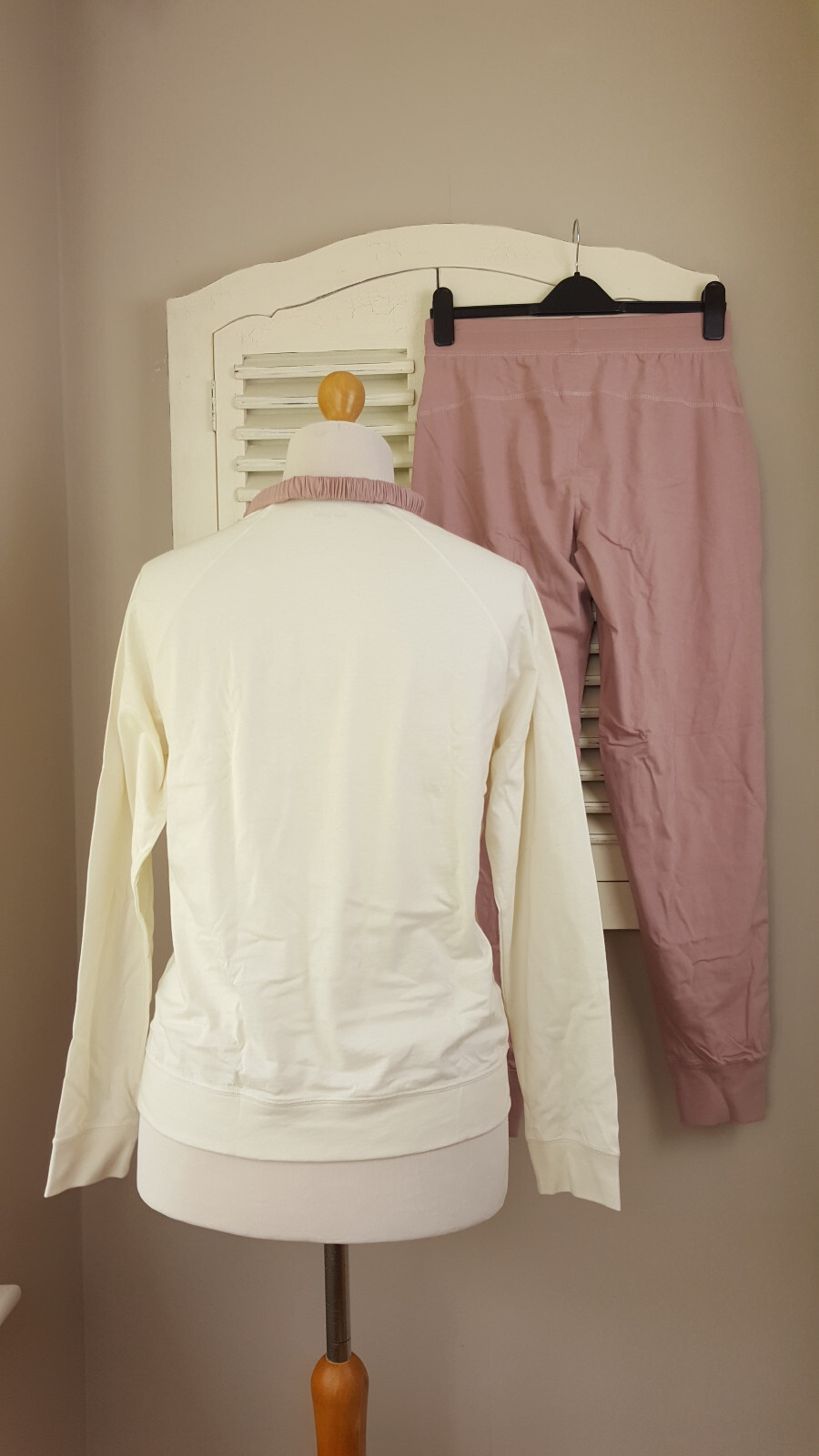 Paul Smith Women’s Pink Cotton Lounge / Pyjama Set with Eye Mask (L) RRP £175