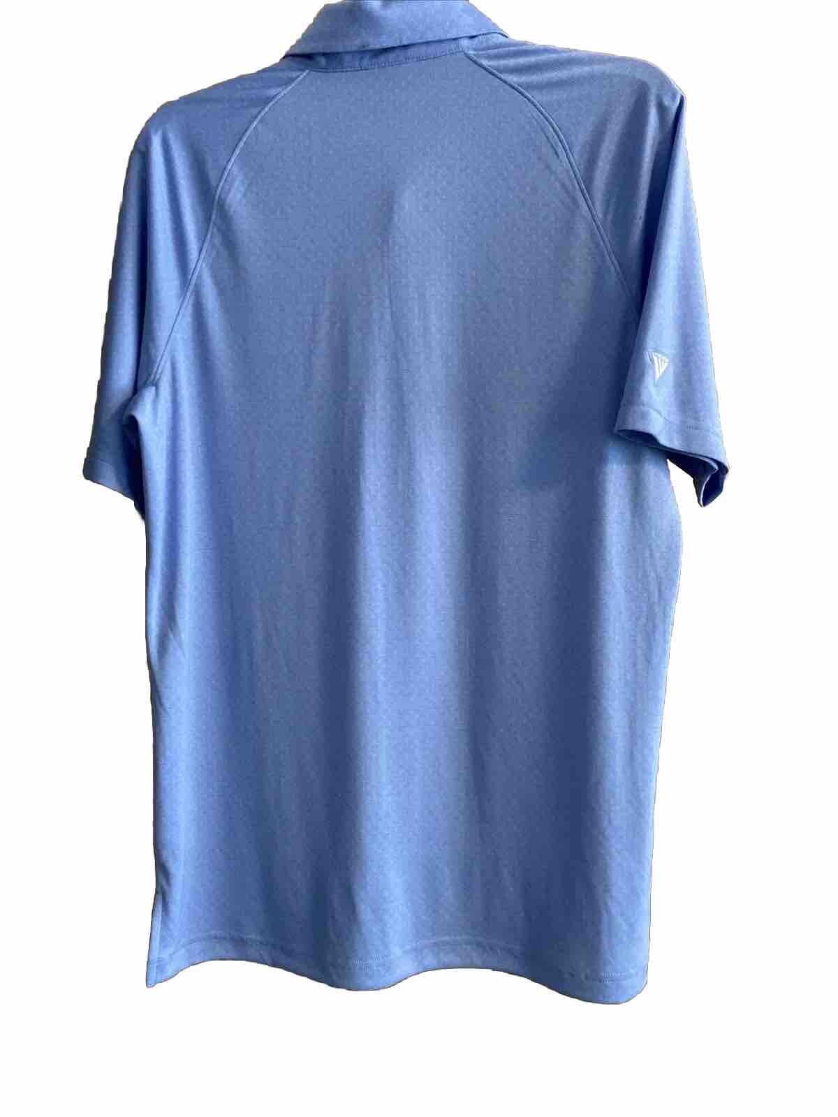 NWT Level Wear Golf Polo Reserve Men’s Size Medium Blue Athletic Activewear