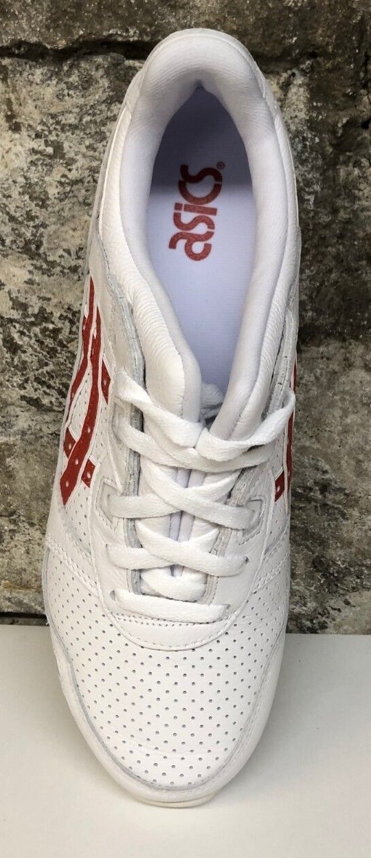 ASICS Gel-Lyte III 3 OG White/Fire Opal Mens 1201A716-100 New In Box