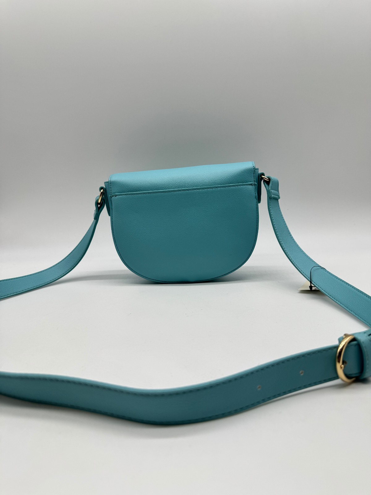 On 34th Holmme women’s small saddle crossbody bag -SEA SPRAY / AQUA~