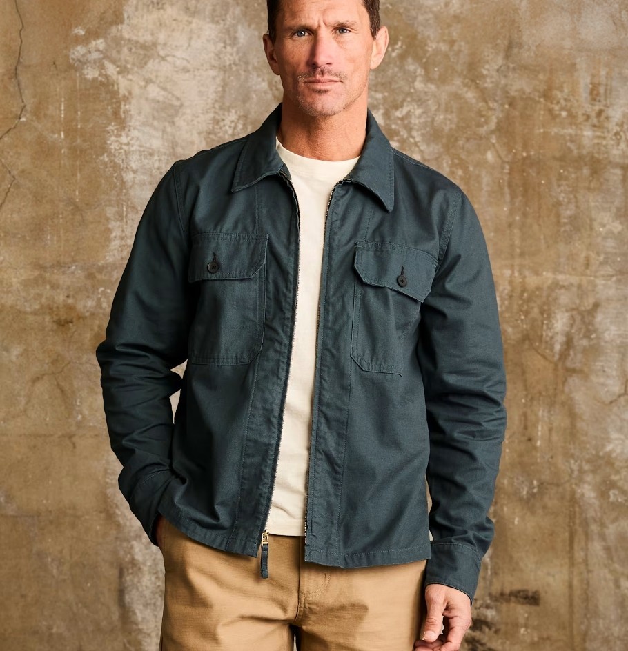 Corbin Service Jacket-perfect mid-layer piece or standalone outerwear for the sp