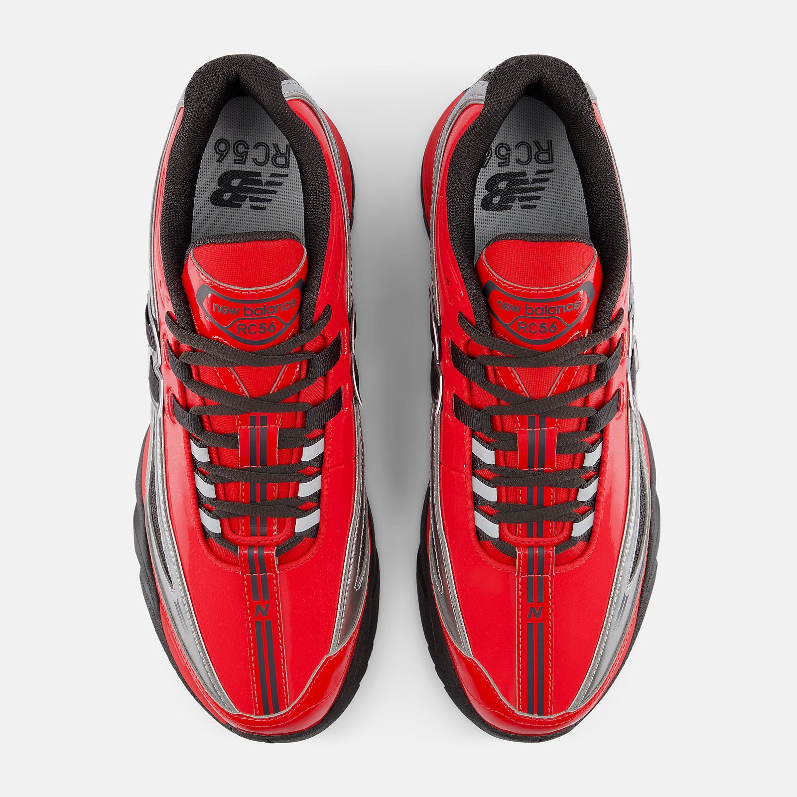 Newbalance RC56 Men Lifestyle Shoes,Shadow Red / Silver,US Size:8-9,Standard