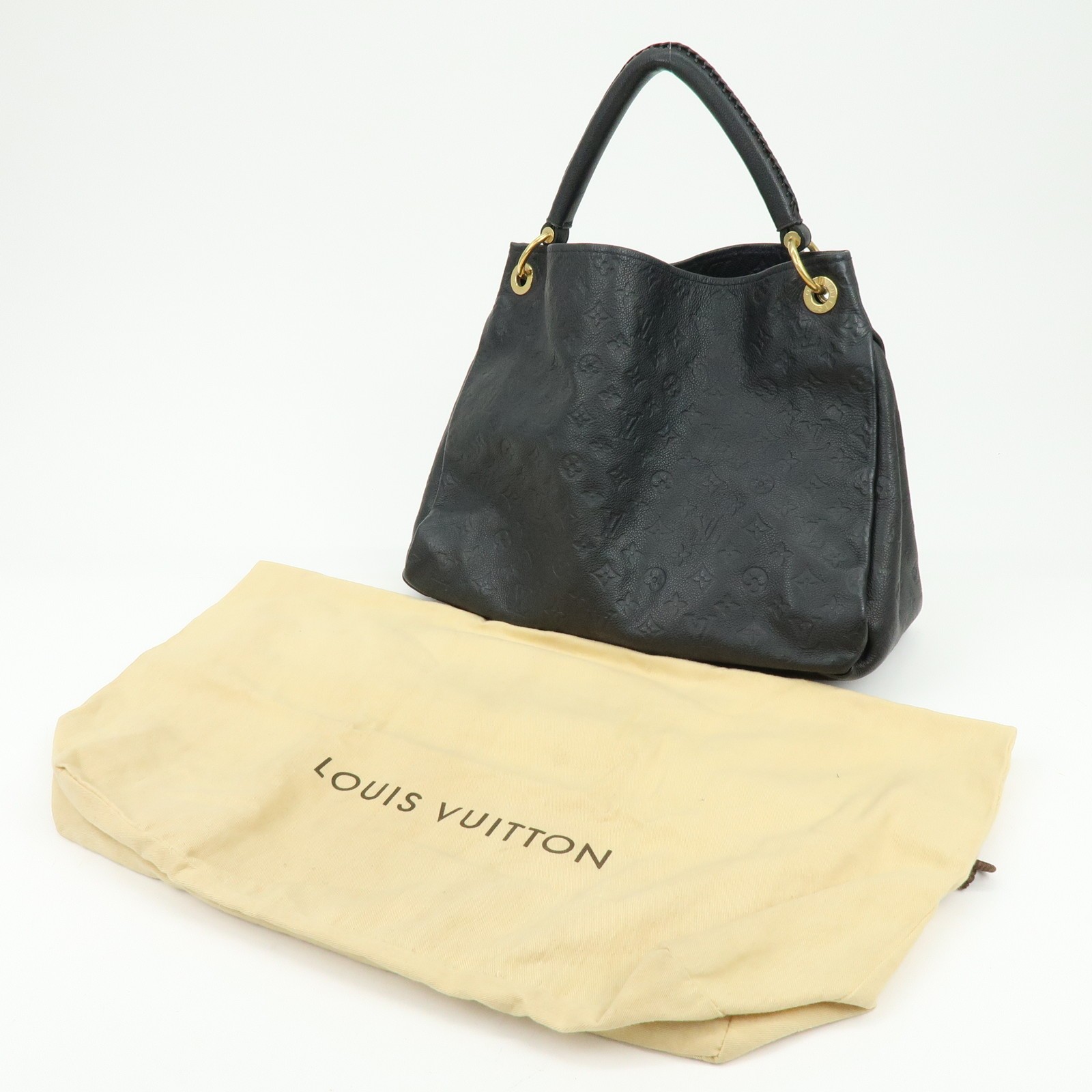 Louis Vuitton Monogram Empreinte Artsy MM Shoulder Bag M93448 Authentic Used F/S