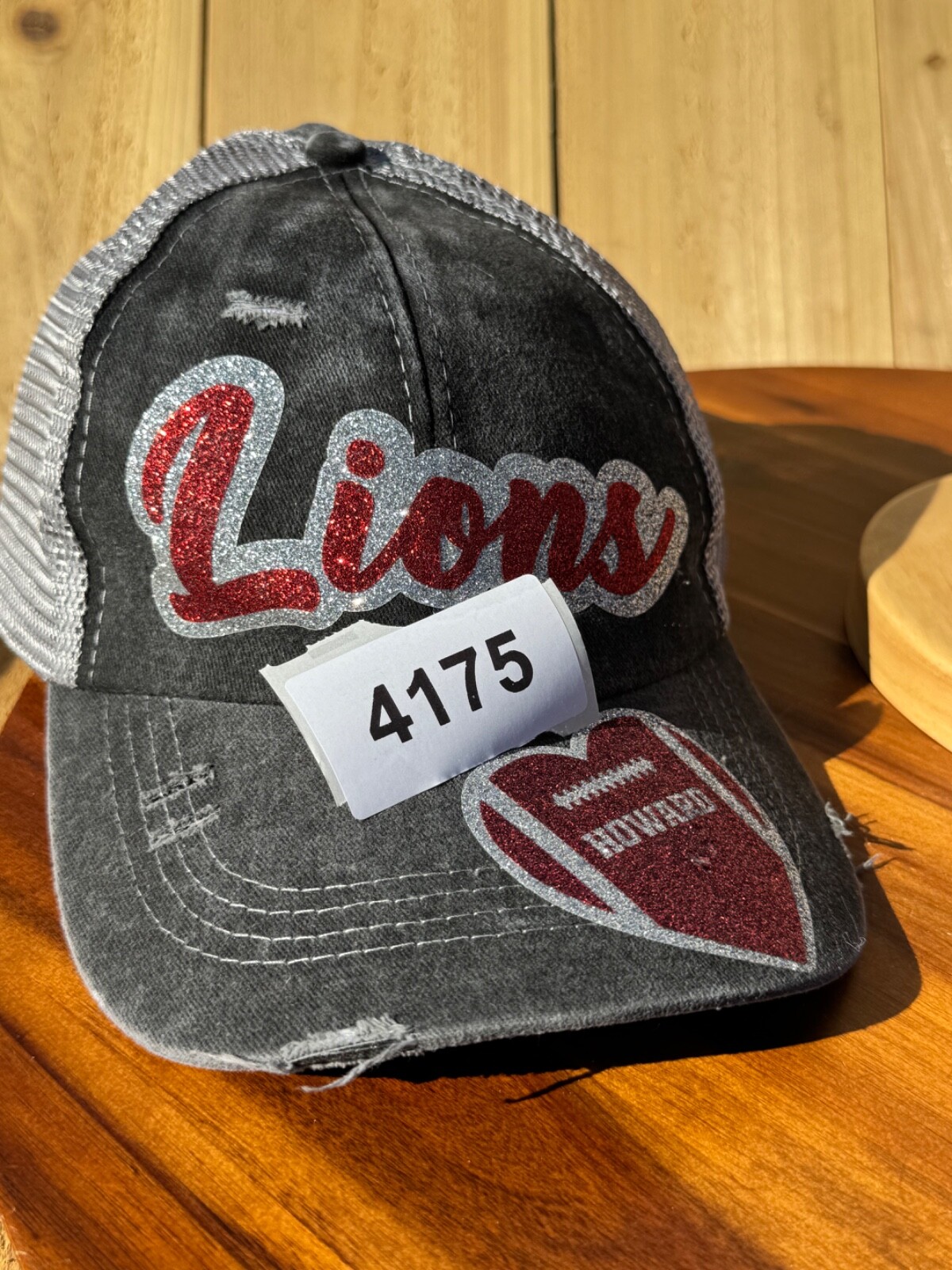 Women’s Howard Lions High School Football Baseball Hat Cap Adjustable Strapback