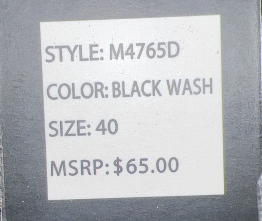 Waimea Mens Black Distressed Stretch Skinny Fit Jeans NWT MSRP $65 S/M4765D
