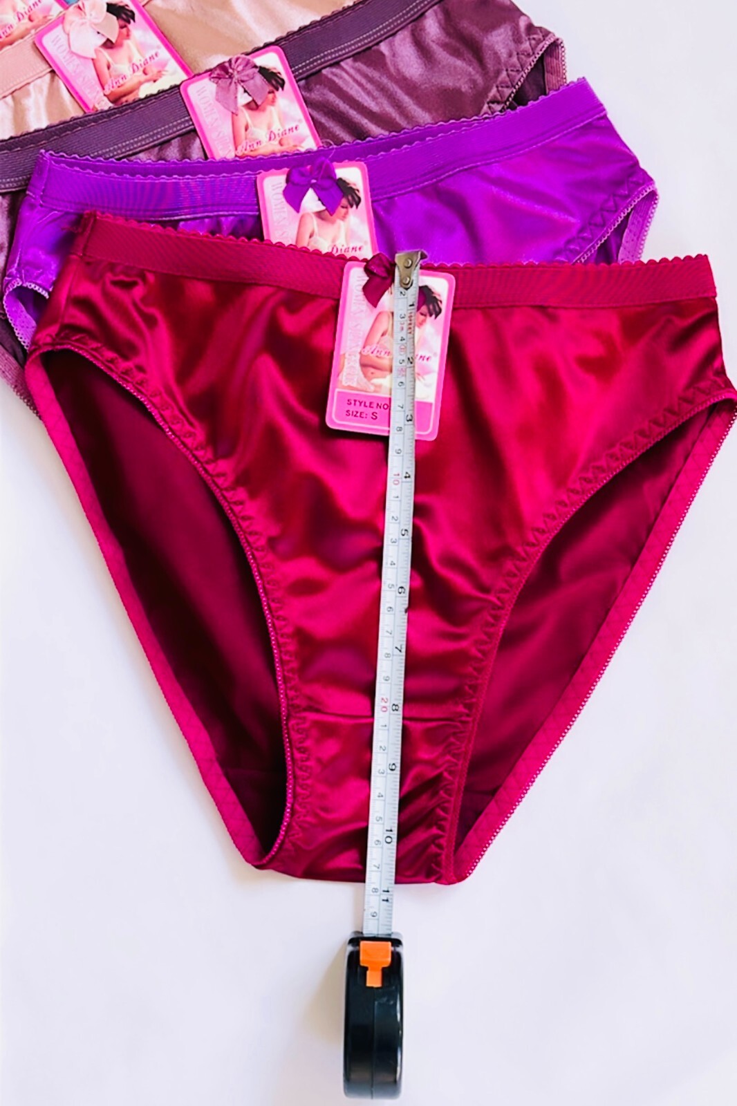 Women’s Briefs 3/6/12 Bikini High cut Panties Undies Satin Silky Cool Lot 3121