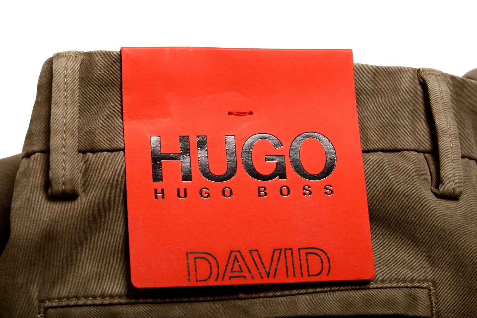 Hugo Boss Men’s “David204D” Gray Slim Fit Casual Pants US 32/32 IT 32/32