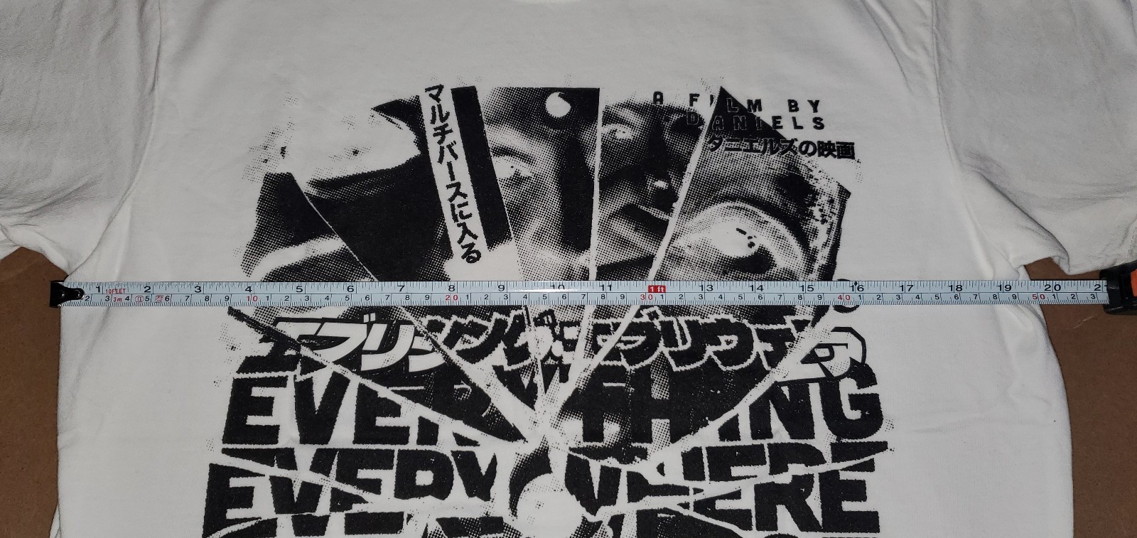 Rucking Fotten EVERYTHING EVERYWHERE ALL AT ONCE Variant Shirt Size M A24