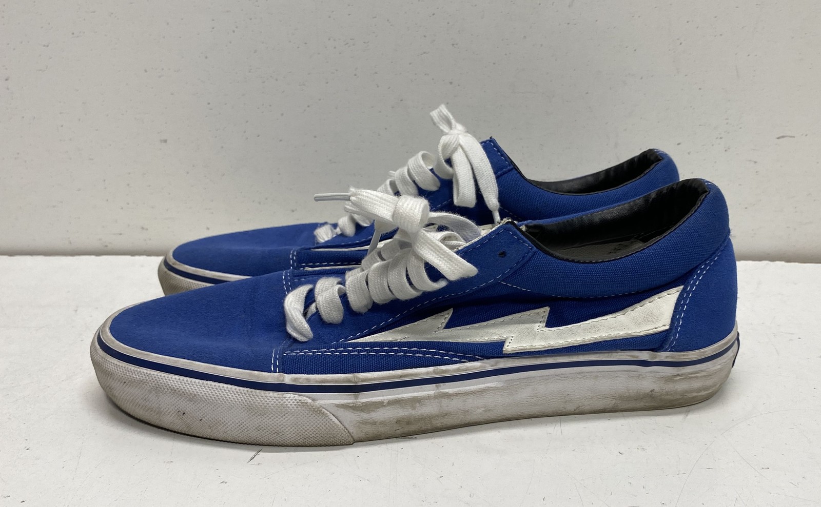 Revenge x Storm Bolt Low Top Blue White Sneakers Men’s Size 8
