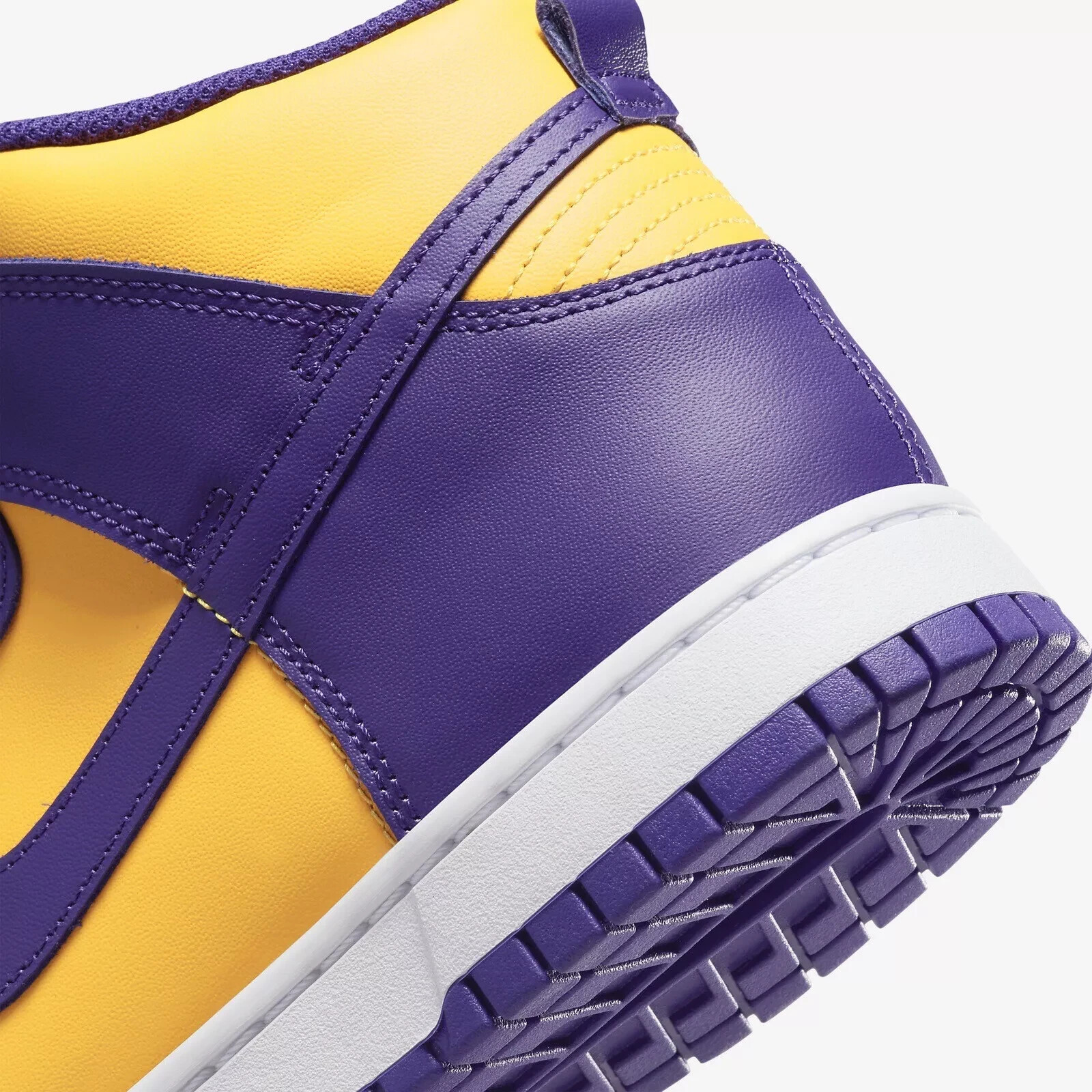Nike Dunk High Retro DD1399-500 Purple Yellow Lakers Men’s Sneaker [US 7-12] New