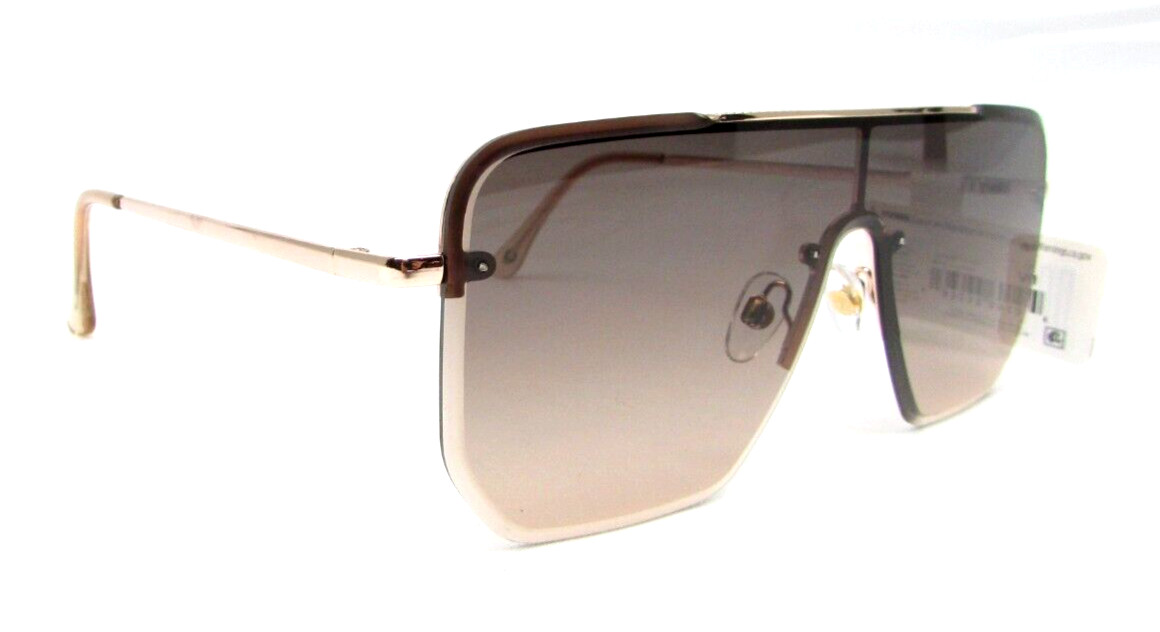 Sofia Vergara x Foster Grant Gold Sunglasses FSV 23 161 XL GL 100% UV Protection