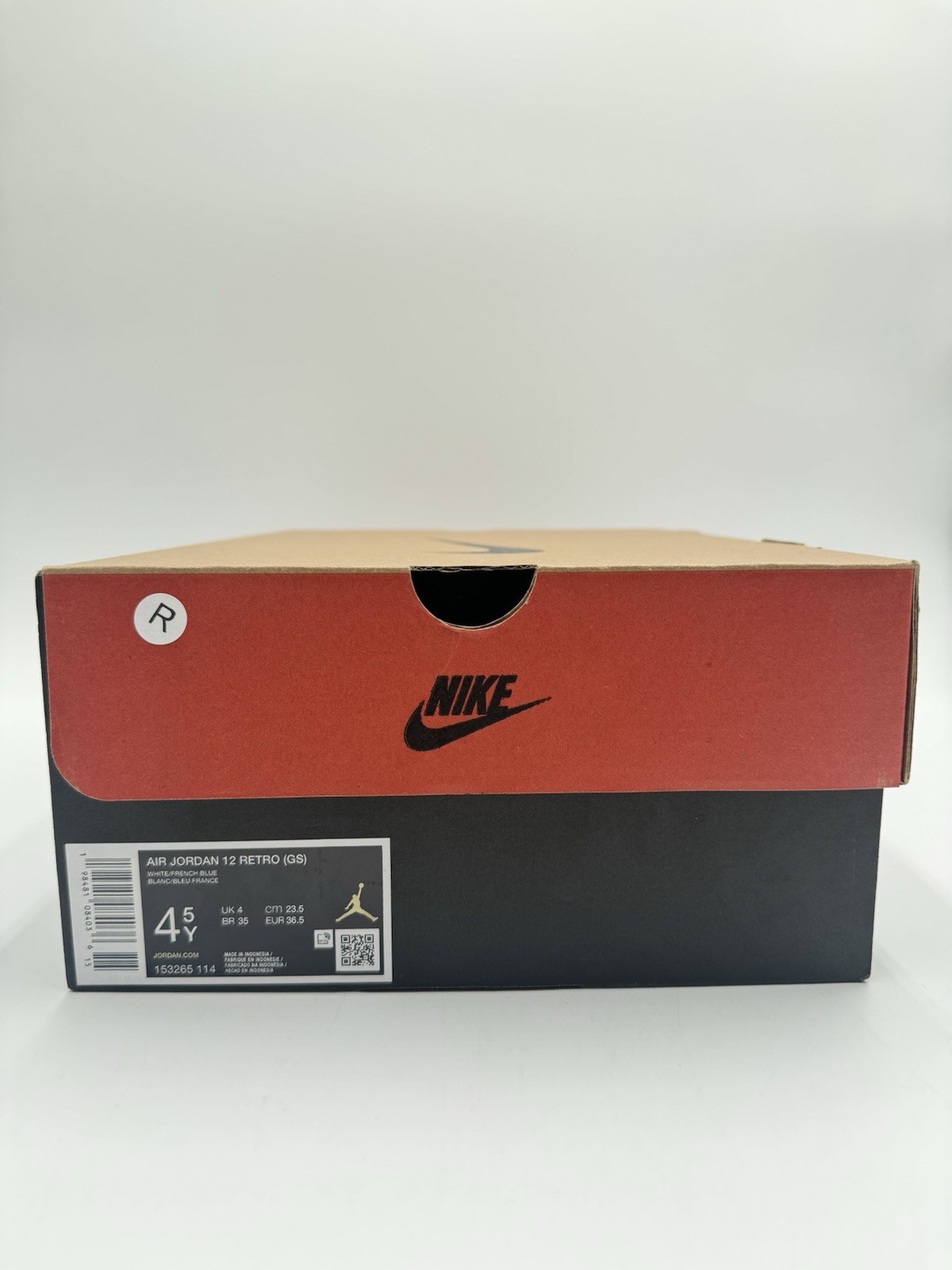 Nike Kid’s Jordan 12 Retro Size 4.5 French Blue |153265-114|