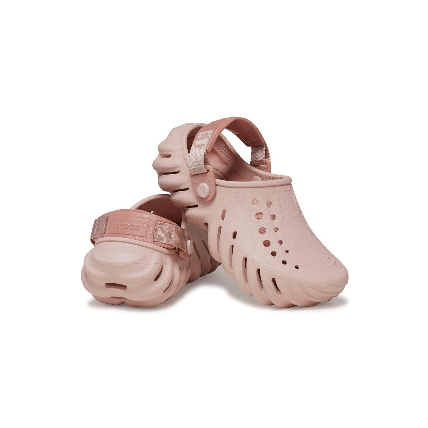 Crocs Kids’ Echo Clogs – Pink Clay