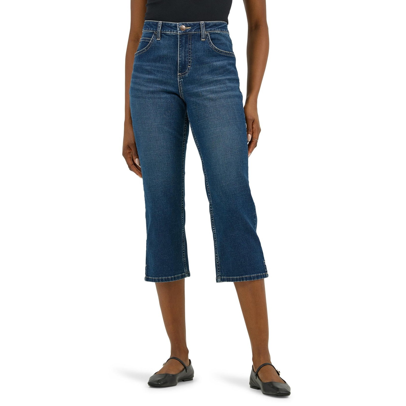 Lee Women’s Capri Pant Deep Blue 4