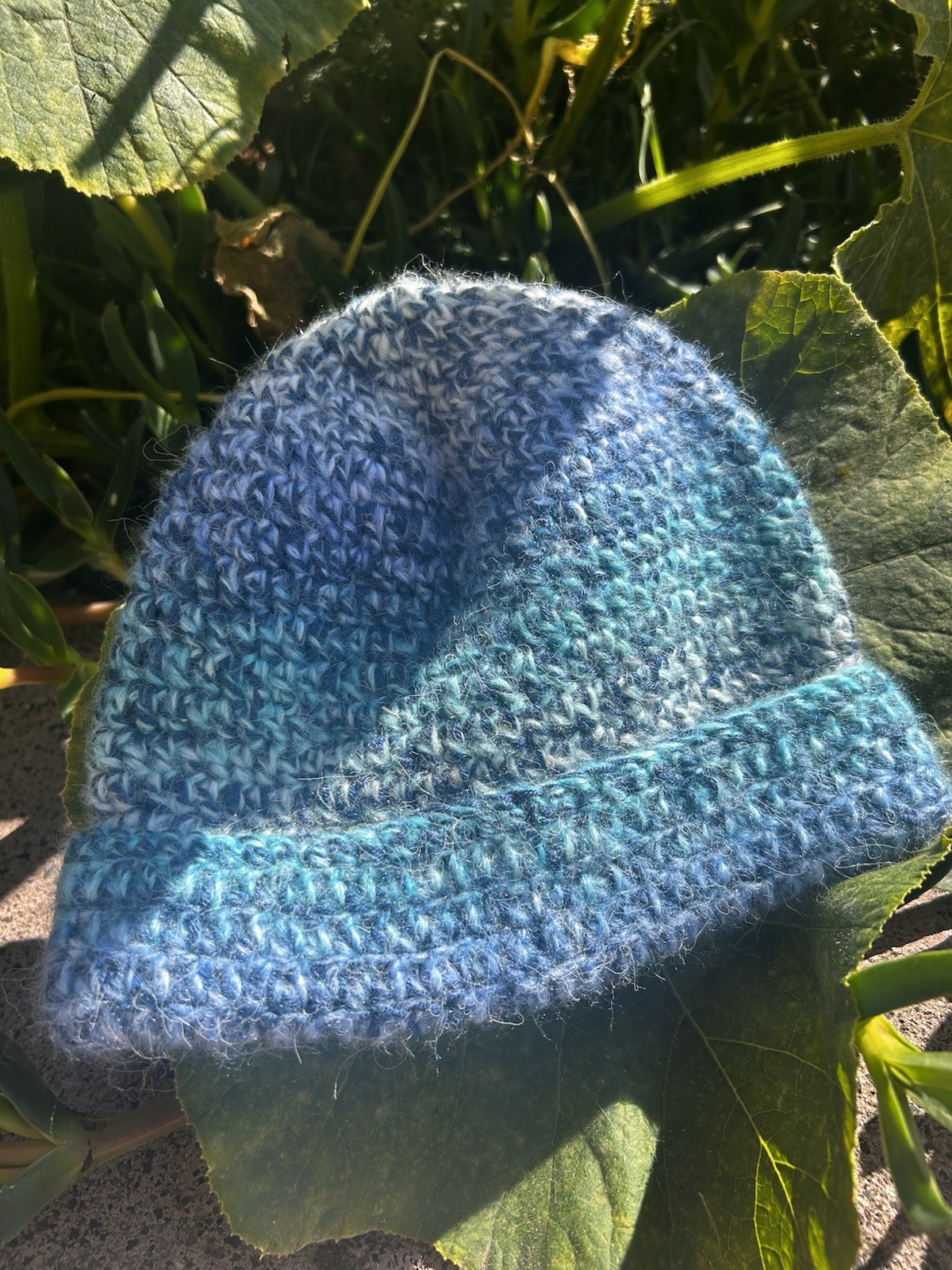 Handmade Crochet Beanie Women Acrylic & Wool Winter Hat Free Size Skullcap Hat