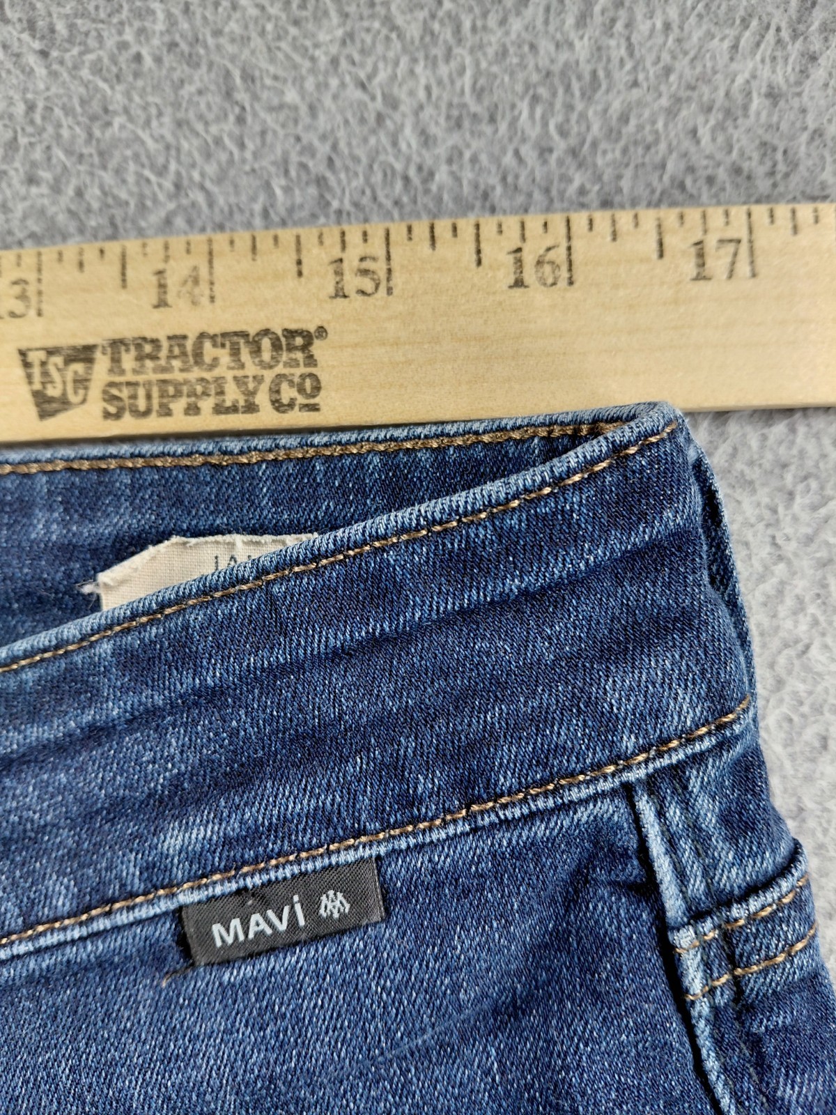 Mavi Men’s Jeans Size 33×30 Blue Jake Slim Straight Leg Stretch Mid 29″ Denim
