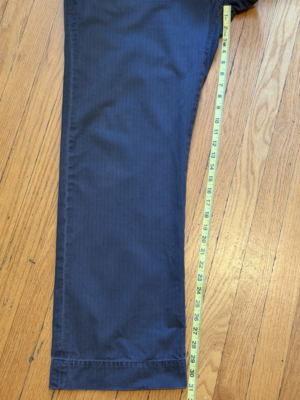 RRL Ralph Lauren Herringbone Twill Field Washed Black 38×32 actually 40×31