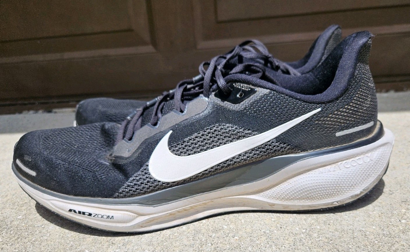 Nike Air Zoom Pegasus 41 Black White Running Shoes Men’s 15 FD2722-002 EUR 49.5