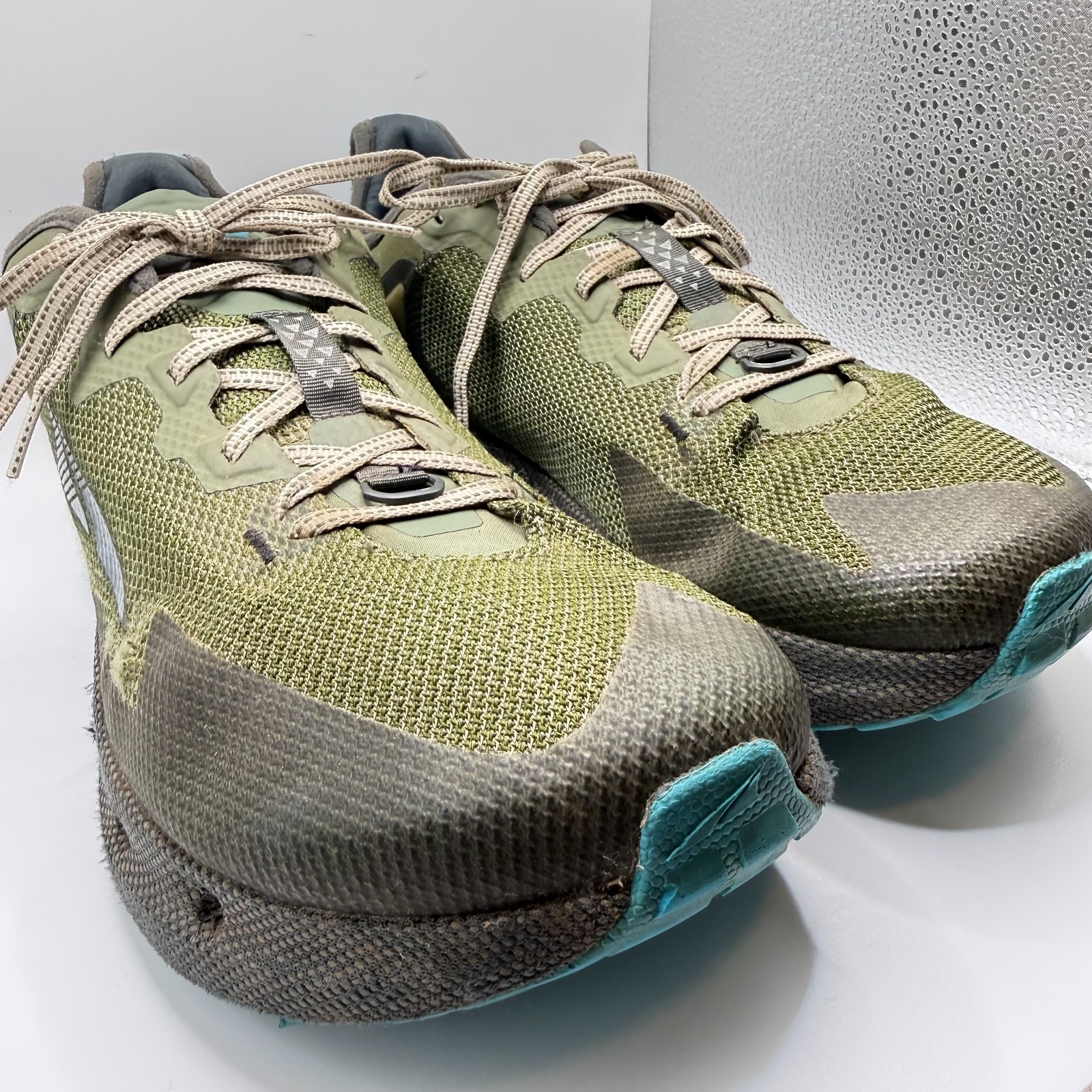 Altra Timp 4 Mens Trail Running Shoes Forest Green Lace Up Sneakers Size 12