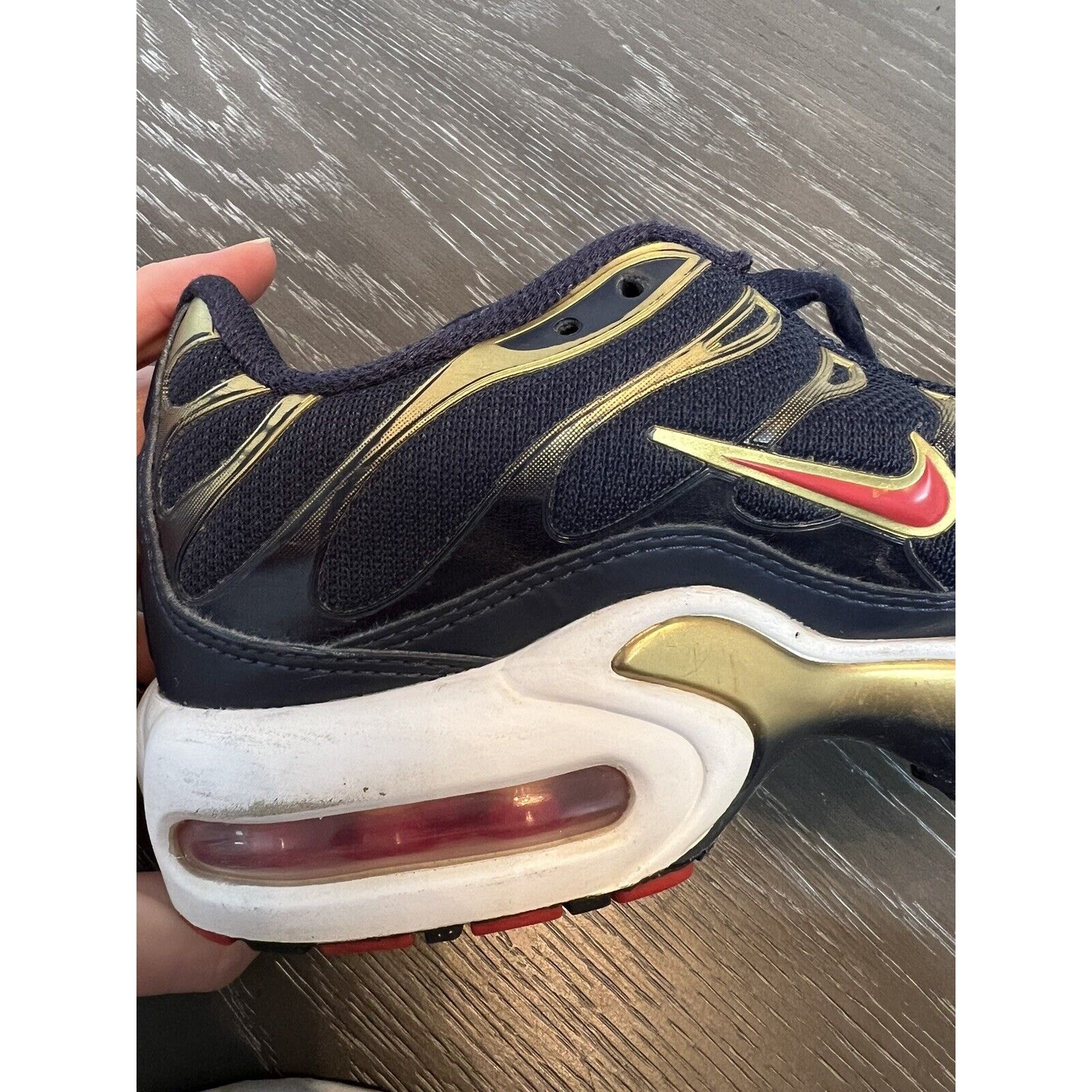 Nike Air Max Plus TN Air 2000 Sydney Olympics DJ2009-400 6.5 Youth Blue Red Gold