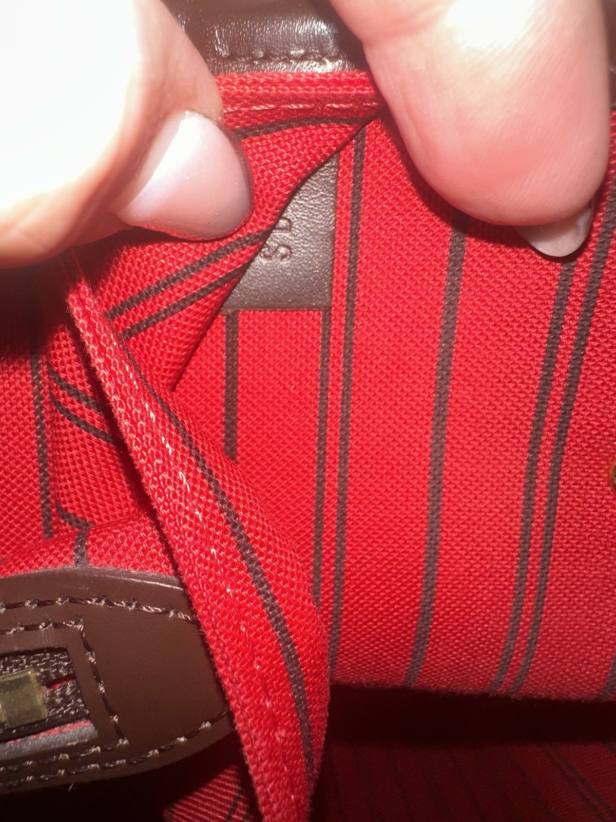 Authentic Louis Vuitton Neverfull Mm Damier Ebene Tote Shoulder Bag Beautiful!