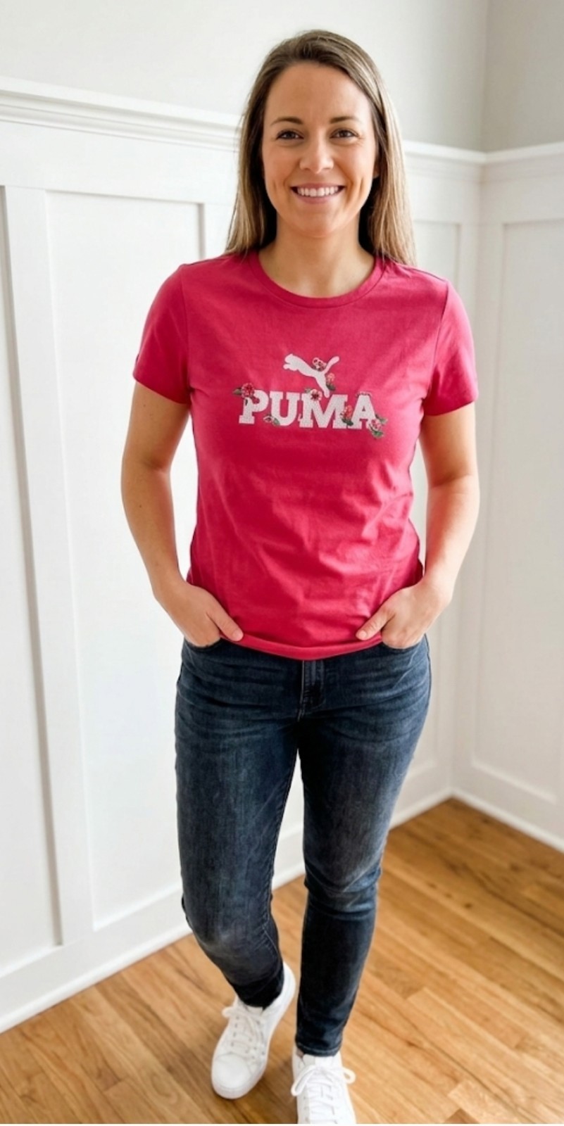 Puma Pink Women Shirt