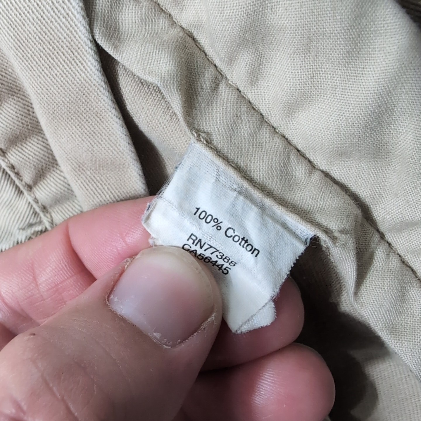 J Crew Pants Men’s The Sutton Size 31×32 – Khaki Cotton 7″ Opening