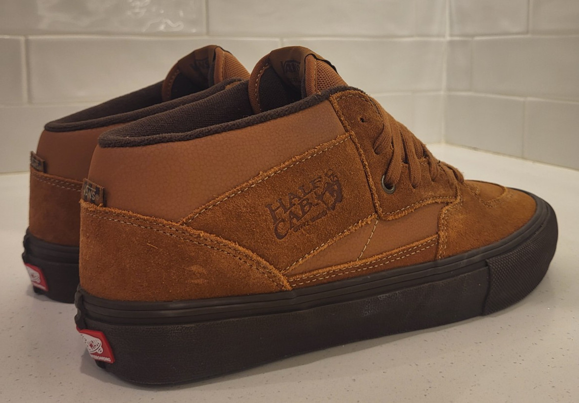 Vans Skate Half Cab Golden Brown Men’s size 9 Spitfire BAKER FA Anti Hero