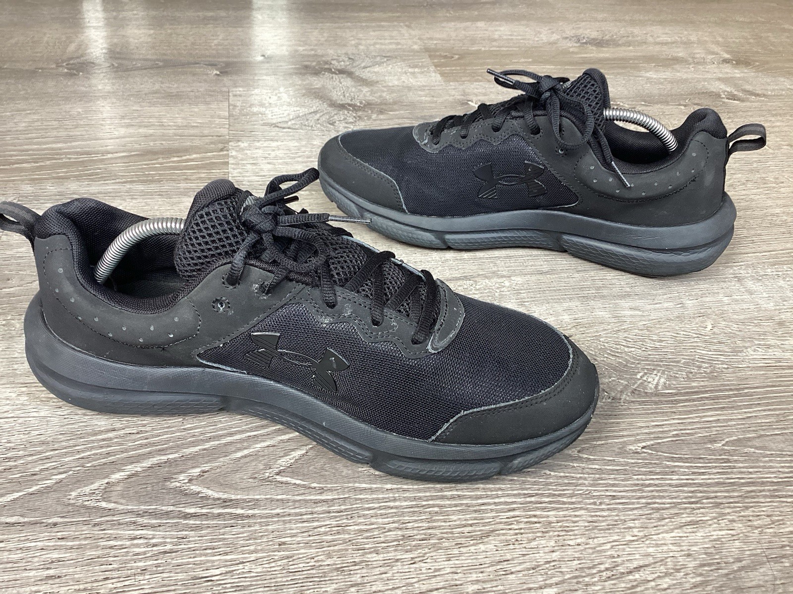 Under Armour Charged Assert 10 Mens 12 Running Shoes Black 3026175-004 Sneaker