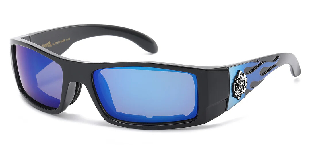 Biker Choppers Men Women Padded Foam Wind Resitant Motorcycle Riding Sunglasses